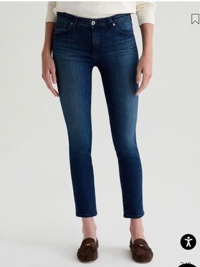 Ag Adriano Goldschmied Prima Crop Jeans